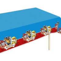 Paw Patrol Tischdecke, 1,2m x 1,8m, abwischbare Folientischdecke, 1 Stk von Procos