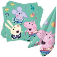 Peppa Pig Servietten, 20er Pck, 33cm x 33cm von Procos