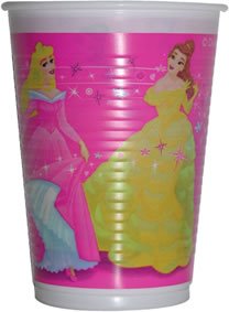 Procos 3745- Plastic Becher 200 ml - Disney Princess Magic Prismatic von Procos