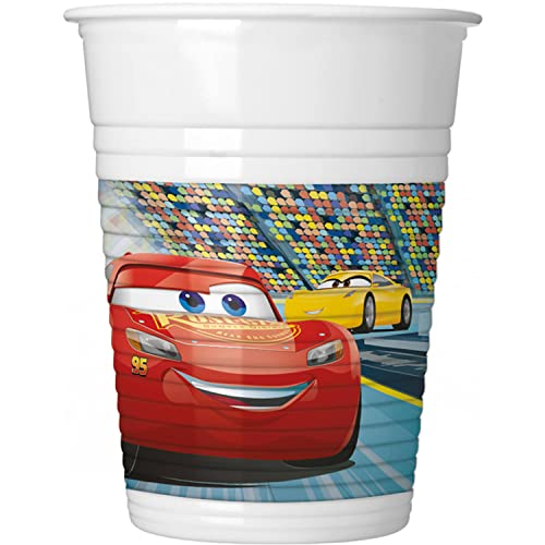 Procos 93557P Trinkbecher Cars 3, Mehrfarbig von Procos