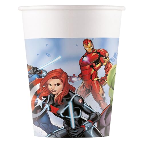 Procos 93872 Avengers Pappbecher, Mehrfarbig von Procos