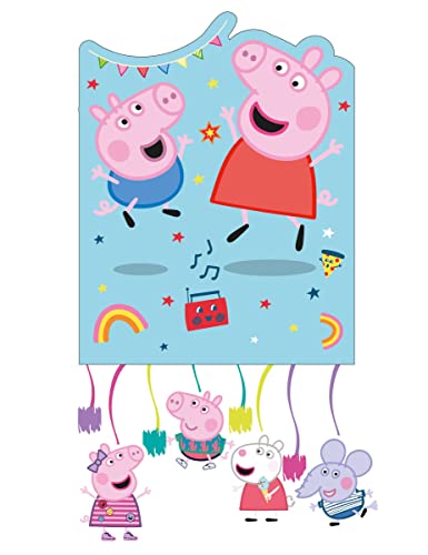 Procos - Pinata Pinata aus Papier Peppa Wutz, Mehrfarbig, PR94114 von Procos