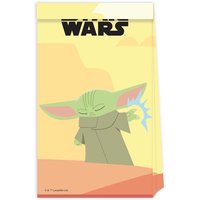 The Mandalorian Mitgebseltüten aus Papier, 4er Pack von Procos