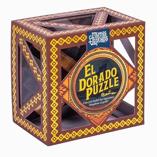 Professor Puzzle - Eldorado – Puzzle aus Holz – Können Sie den legendären goldenen Tempel Bauen? Herausforderung Clevere und anregende – Lösung inklusive Professor Puzzle - Eldorado – Puzzle aus Holz – Können Sie den legendären goldenen Tempel Bauen? Herausforderung Clevere und anregende – Lösung inklusive von Professor PUZZLE