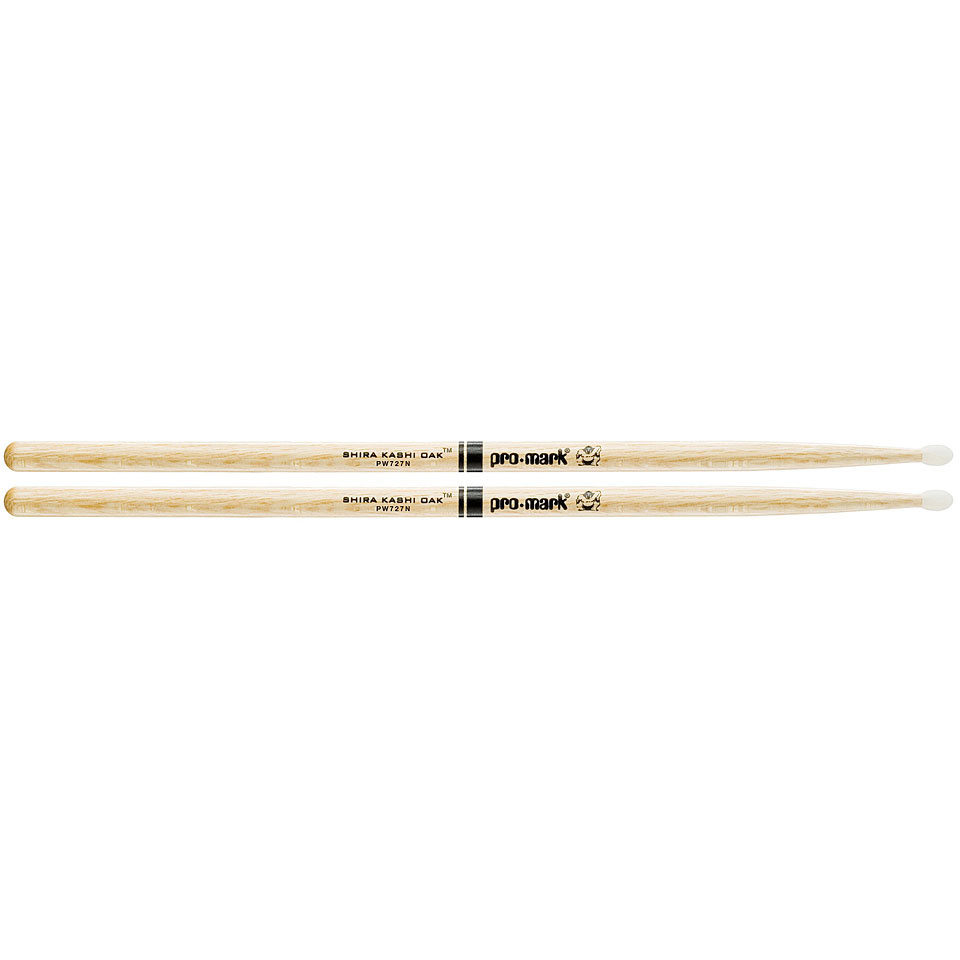 Promark Classic Attack Shira Kashi Oak 727 Nylon Tip Drumsticks von Promark