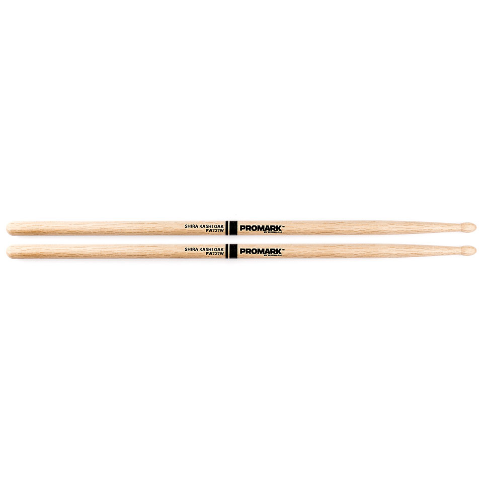 Promark Classic Attack Shira Kashi Oak 727 Wood Tip Drumsticks von Promark