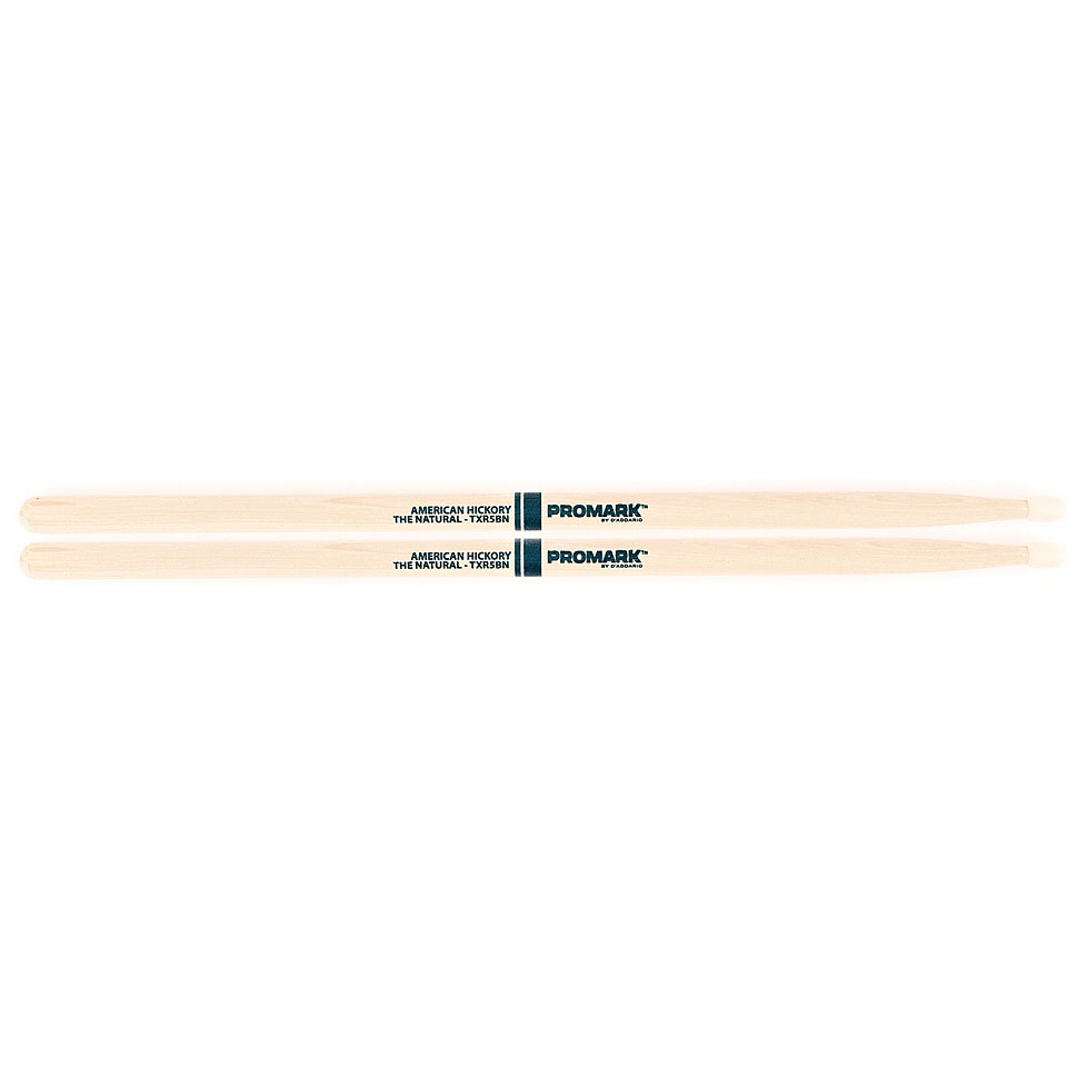 Promark Classic Forward Raw Hickory 5B Oval Nylon Tip Drumsticks von Promark