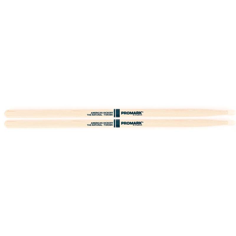 Promark Classic Forward Raw Hickory 5B Oval Nylon Tip Drumsticks von Promark