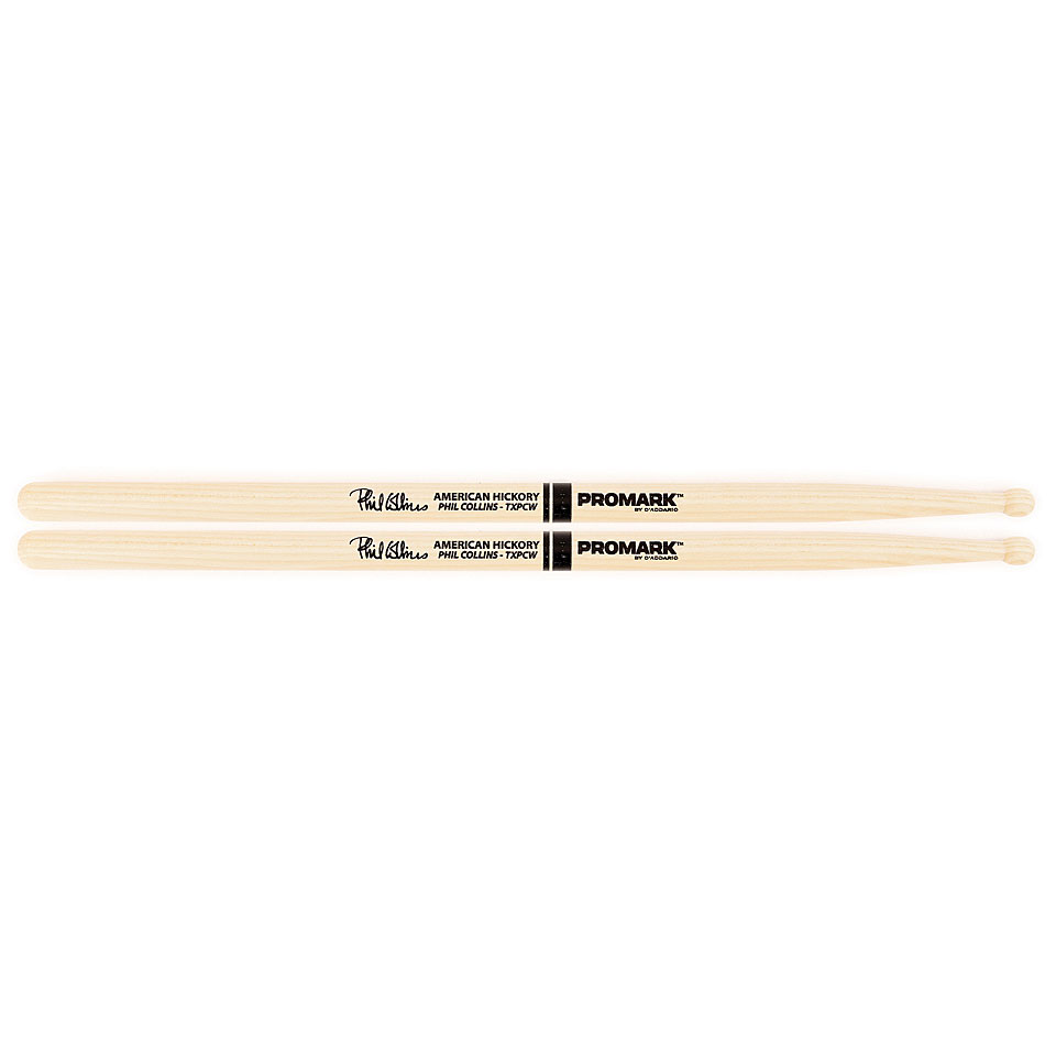 Promark Classic Hickory Phil Collins Wood Tip Drumsticks von Promark