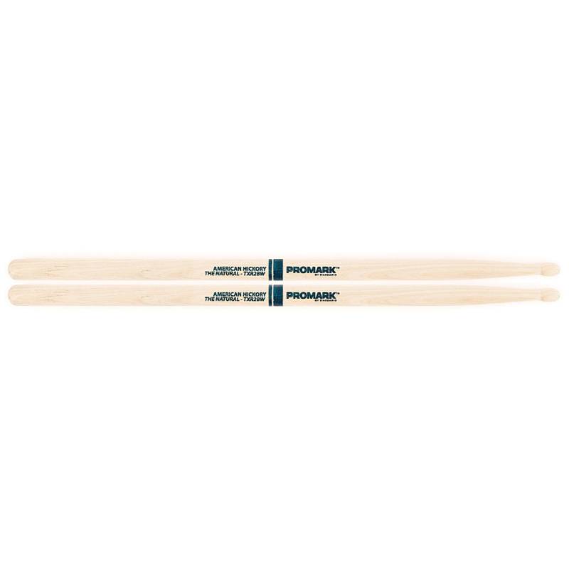 Promark Classic Forward Raw Hickory 2B Wood Tip Drumsticks von Promark