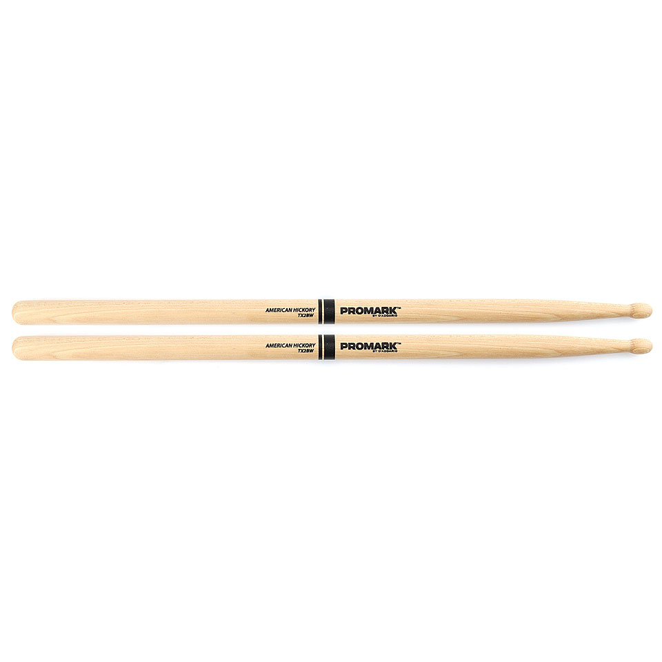 Promark Classic Forward Hickory 2B Wood Tip Drumsticks von Promark