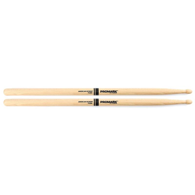 Promark Classic Forward Hickory 2B Wood Tip Drumsticks von Promark