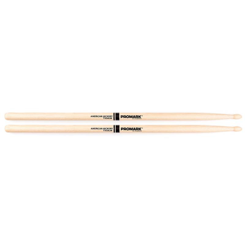 Promark Classic Forward Hickory Long 5A Oval Wood Tip Drumsticks von Promark