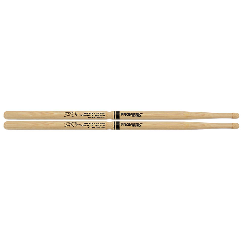 Promark Hickory Bob Gatzen Balance Groove Drumsticks von Promark