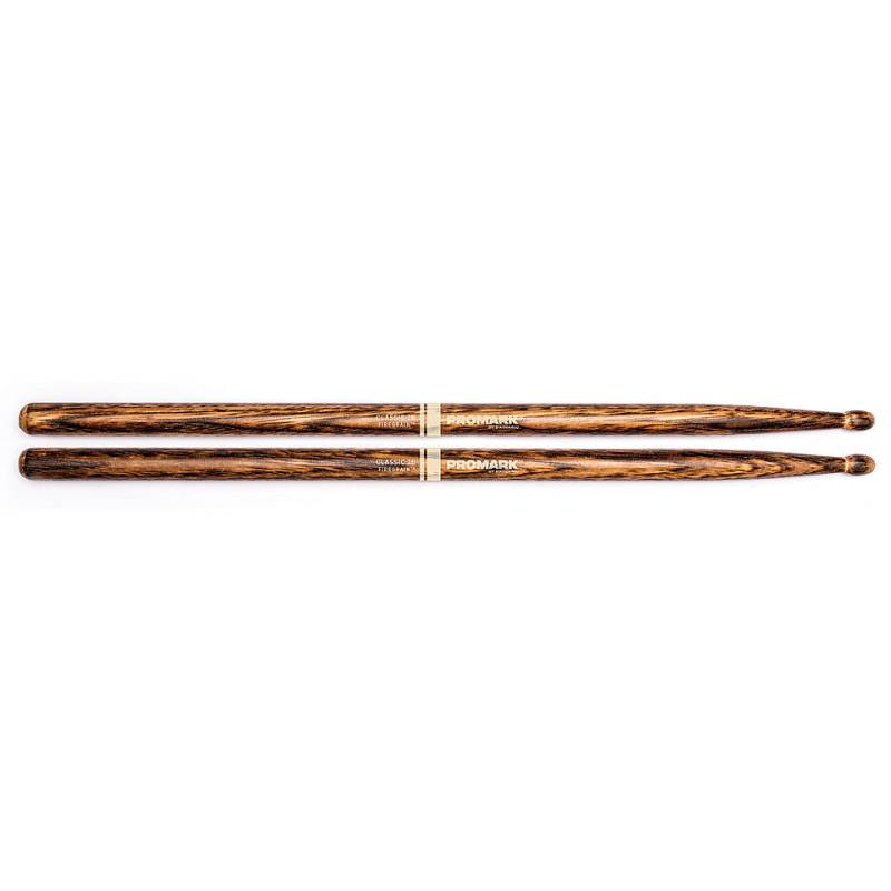 Promark Hickory Classic 2B FireGrain Drumsticks von Promark