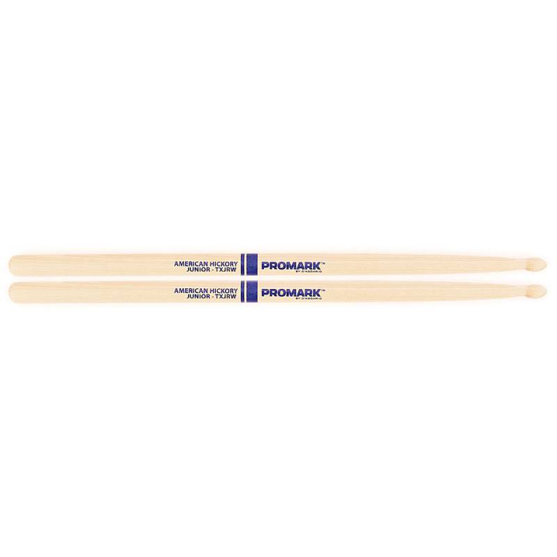 Promark Classic Hickory Junior Drumstick Oval Wood Tip Drumsticks von Promark