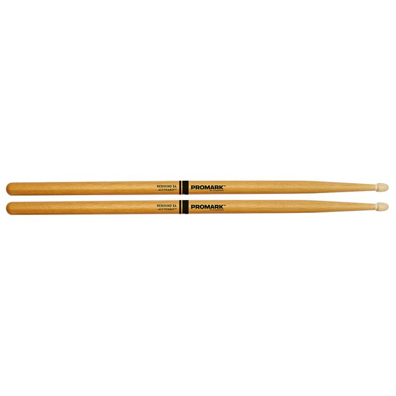 Promark Rebound Balance 5A Active Grip Clear Drumsticks von Promark