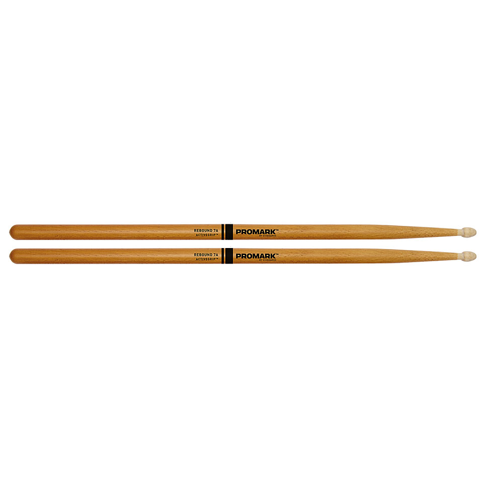 Promark Rebound Balance 7A Active Grip Clear Drumsticks von Promark