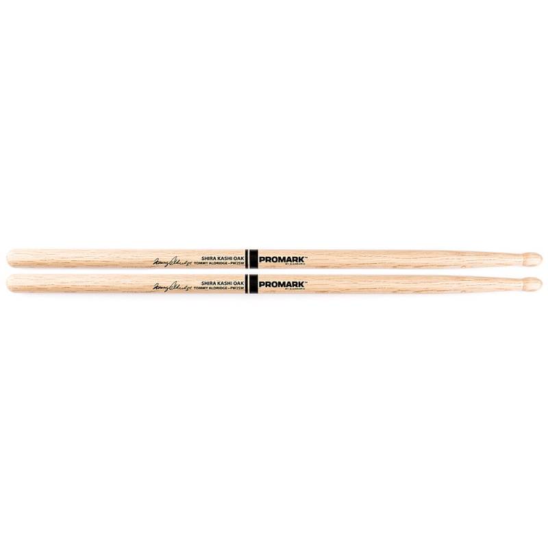 Promark Shira Kashi Oak 2S Tommy Aldridge Wood Tip Drumsticks von Promark