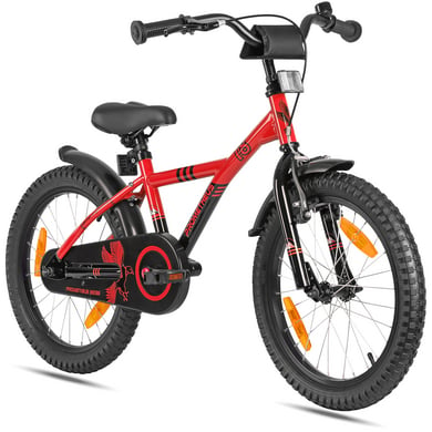 PROMETHEUS BICYCLES® Kinderfahrrad 18 rot-schwarz von Prometheus Bicycles