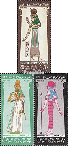 Prophila Collection Ägypten 873-875 (kompl.Ausg.) postfrisch ** MNH 1968 Kostüme (Briefmarken für Sammler) von Prophila Collection