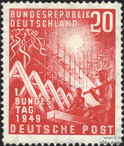 Prophila Collection BRD (BR.Deutschland) 112 postfrisch ** MNH 1949 Eröffnung des ersten dt. Bundestage (Briefmarken für Sammler) von Prophila Collection