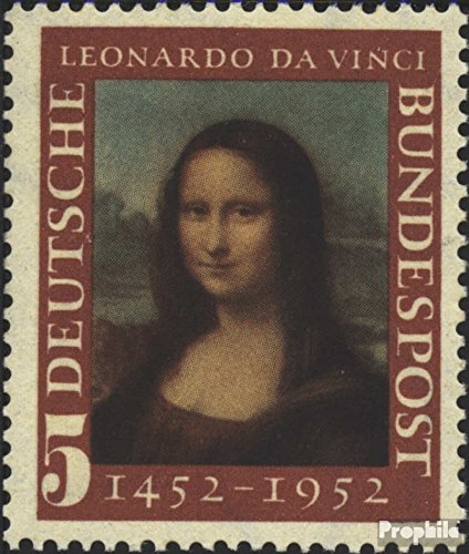 Prophila Collection BRD (BR.Deutschland) 148 (kompl.Ausg.) postfrisch ** MNH 1952 Mona Lisa (Briefmarken für Sammler) Malerei von Prophila Collection