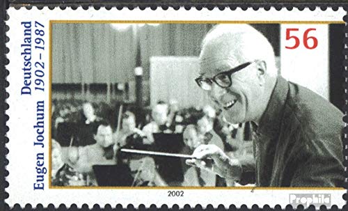 Prophila Collection BRD (BR.Deutschland) 2284 (kompl.Ausg.) postfrisch ** MNH 2002 Eugen Jochum (Briefmarken für Sammler) Musik/Tanz von Prophila Collection