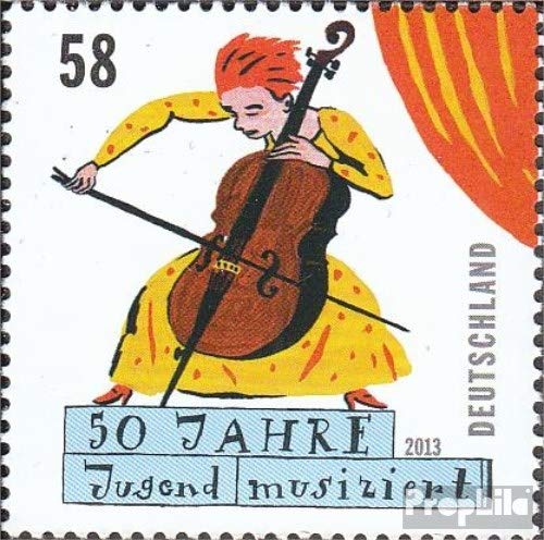 Prophila Collection BRD (BR.Deutschland) 2991 (kompl.Ausg.) postfrisch ** MNH 2013 Wettbewerb Jugend musiziert (Briefmarken für Sammler) Musik/Tanz von Prophila Collection