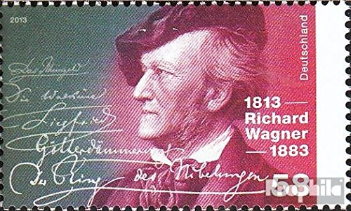 Prophila Collection BRD (BR.Deutschland) 3008 (kompl.Ausg.) postfrisch ** MNH 2013 Richard Wagner (Briefmarken für Sammler) Musik/Tanz von Prophila Collection