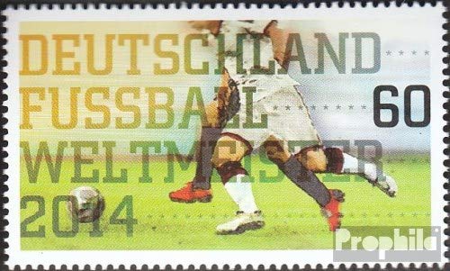 Prophila Collection BRD (BR.Deutschland) 3095 (kompl.Ausg.) postfrisch ** MNH 2014 Fußball-Weltmeister (Briefmarken für Sammler) Fußball von Prophila Collection