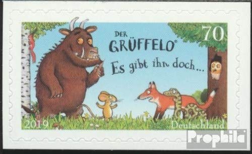 Prophila Collection BRD (BR.Deutschland) 3452 (kompl.Ausg.) Selbstklebende Ausgabe postfrisch ** MNH 2019 Kinderbuch Der Grüffelo (Briefmarken für Sammler) Comics von Prophila Collection