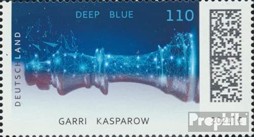 Prophila Collection BRD (BR.Deutschland) 3595 (kompl.Ausg.) postfrisch ** MNH 2021 Schachcomputer Deep Blue (Briefmarken für Sammler) Schach von Prophila Collection