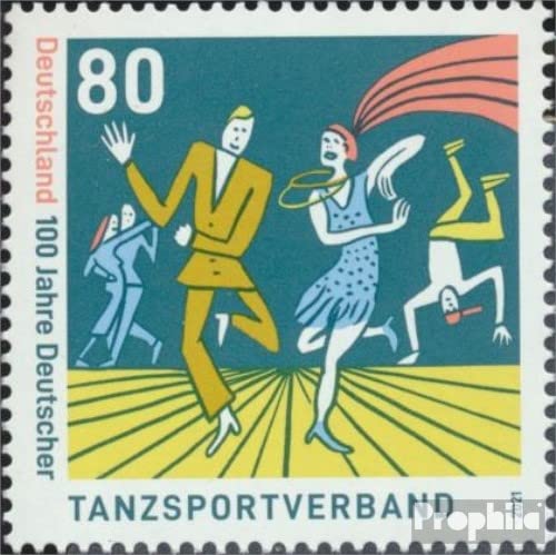 Prophila Collection BRD (BR.Deutschland) 3639 (kompl.Ausg.) postfrisch ** MNH 2021 Dt. Tanzsportverband (Briefmarken für Sammler) Musik/Tanz von Prophila Collection