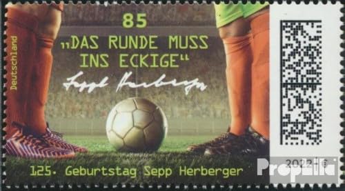 Prophila Collection BRD (BR.Deutschland) 3675 (kompl.Ausg.) postfrisch ** MNH 2022 Josef Sepp Herberger (Briefmarken für Sammler) Fußball von Prophila Collection