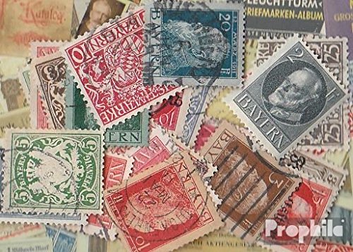 Prophila Collection Bayern 25 Verschiedene Marken Bayern ohne Deutsches Reich Abschied (Briefmarken für Sammler) von Prophila Collection