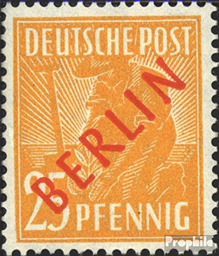 Prophila Collection Berlin (West) 27 geprüft postfrisch ** MNH 1949 Rotaufdruck (Briefmarken für Sammler) von Prophila Collection