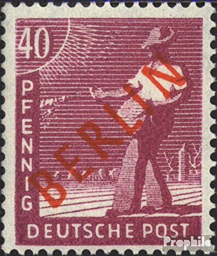 Prophila Collection Berlin (West) 29 postfrisch ** MNH 1949 Rotaufdruck (Briefmarken für Sammler) von Prophila Collection