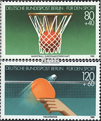 Prophila Collection Berlin (West) 732-733 (kompl.Ausgabe) postfrisch ** MNH 1985 Sporthilfe (Briefmarken für Sammler) Ballspiele ohne Fußball (Basketball/Handball/Baseball …) von Prophila Collection