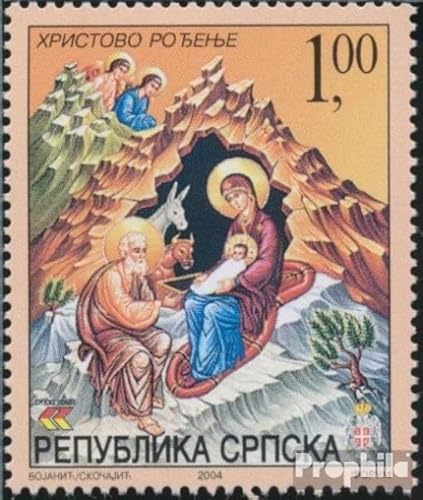 Prophila Collection Bosnien - Serbische Republ. 323 (kompl.Ausg.) postfrisch ** MNH 2004 Weihnachten (Briefmarken für Sammler) Weihnachten von Prophila Collection
