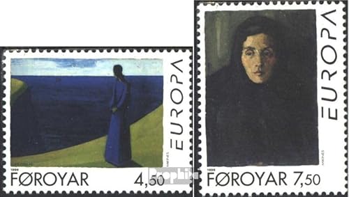 Prophila Collection Dänemark - Färöer 296-297 (kompl.Ausg.) FDC Ersttagsbrief 1996 Berühmte Frauen (Briefmarken für Sammler) von Prophila Collection