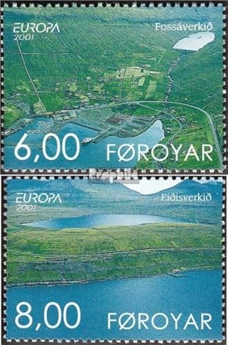 Prophila Collection Dänemark - Färöer 402-403 (kompl.Ausg.) gestempelt 2001 Lebensspender Wasser (Briefmarken für Sammler) von Prophila Collection