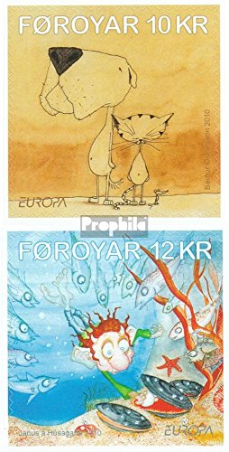 Prophila Collection Dänemark - Färöer 700-701 (kompl.Ausg.) gestempelt 2010 Europa: Kinderbücher (Briefmarken für Sammler) Comics von Prophila Collection