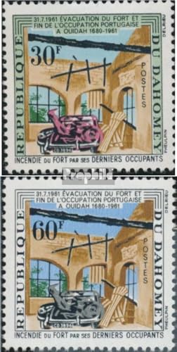 Prophila Collection Dahomey 193-194 (kompl.Ausg.) postfrisch ** MNH 1962 Besetzung von Fort Ouidah (Briefmarken für Sammler) von Prophila Collection