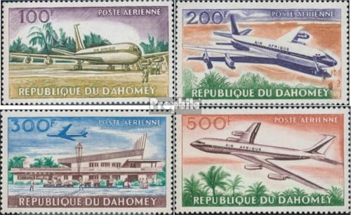 Prophila Collection Dahomey 222-225 (kompl.Ausg.) postfrisch ** MNH 1963 Flughafen von Cotonou (Briefmarken für Sammler) Flugzeuge/Ballons/Zeppeline/Luftfahrt von Prophila Collection