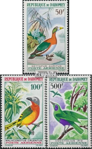 Prophila Collection Dahomey 278-280 (kompl.Ausg.) postfrisch ** MNH 1966 Vögel (Briefmarken für Sammler) Vögel von Prophila Collection