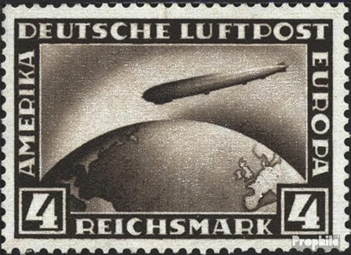 Prophila Collection Deutsches Reich 424Y geprüft postfrisch ** MNH 1928 GRAF Zeppelin (Briefmarken für Sammler) Flugzeuge/Ballons/Zeppeline/Luftfahrt von Prophila Collection