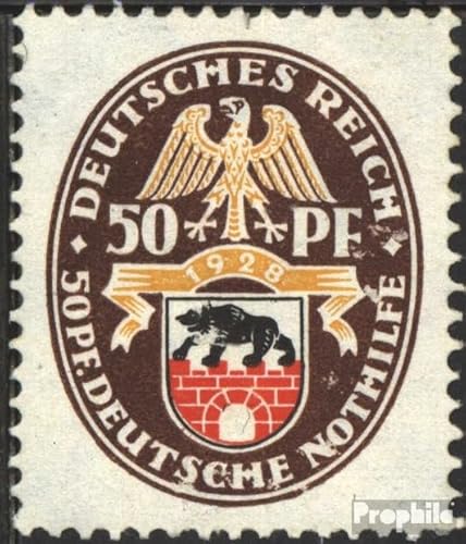 Prophila Collection Deutsches Reich 429Y postfrisch ** MNH 1928 Nothilfe:Wappen (Briefmarken für Sammler) Flaggen/Wappen/Landkarten von Prophila Collection