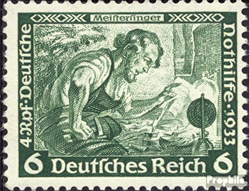 Prophila Collection Deutsches Reich 502A Zähnung 14:13 gestempelt 1933 Richard Wagner (Briefmarken für Sammler) Musik/Tanz von Prophila Collection