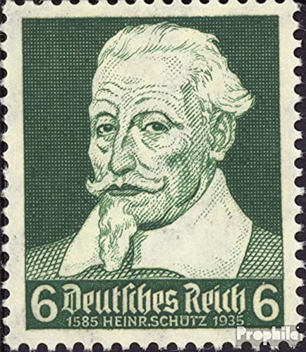 Prophila Collection Deutsches Reich 573 gestempelt 1935 Schütz-,Bach,-Händel-Feier (Briefmarken für Sammler) Musik/Tanz von Prophila Collection